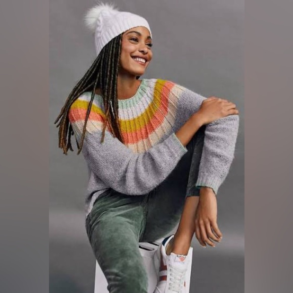 Anthropologie‎ Wool Alpaca Colleen Sweater